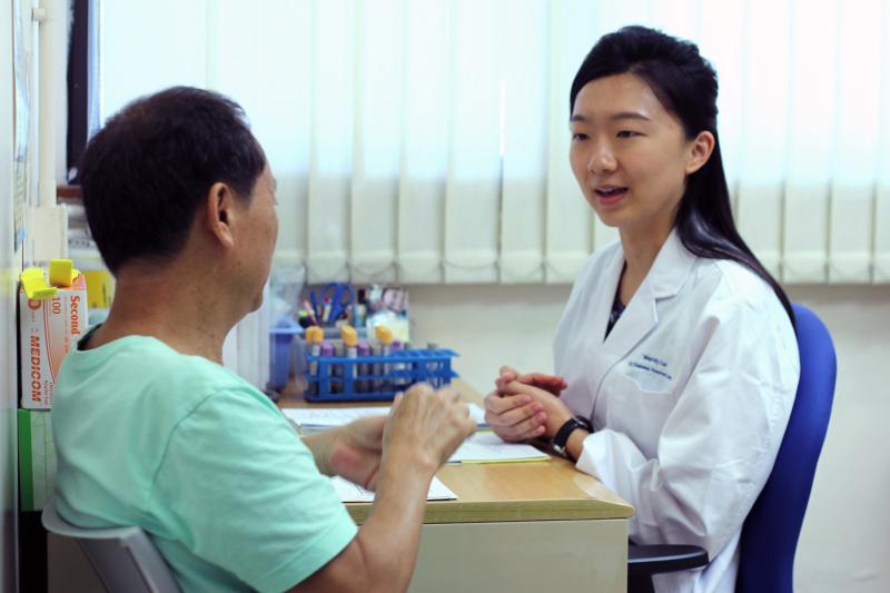 Explanation of personalized diabetes report at the CUHK Yao Chung Kit Diabetes Assessment Centre