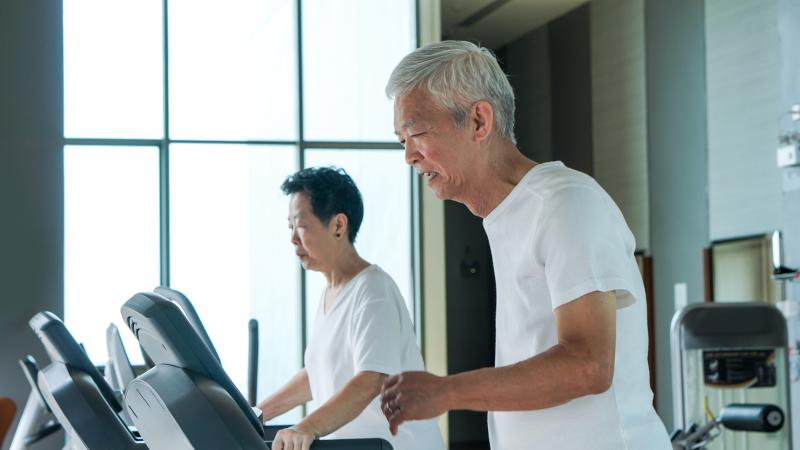 Atrial fibrillation patients less physically active than healthy people