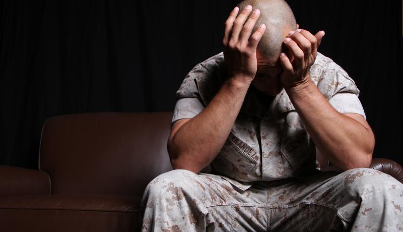 What are the most effective interventions in adults with PTSD?