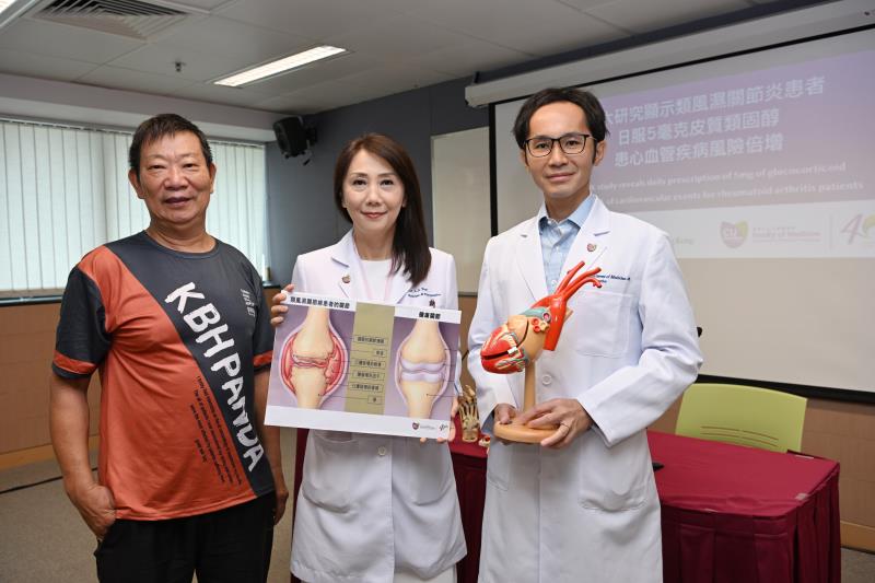 Prof Lai-Shan Tam (middle), Dr Ho So (right)