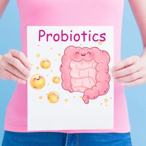 Probiotics improve GI symptoms in coeliac disease