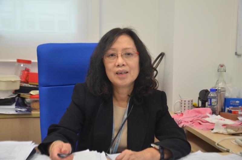 Professor Datin Dr Chia Yook Chin, Associate Dean of School of Healthcare and Medical Sciences, and Head of Department of Med