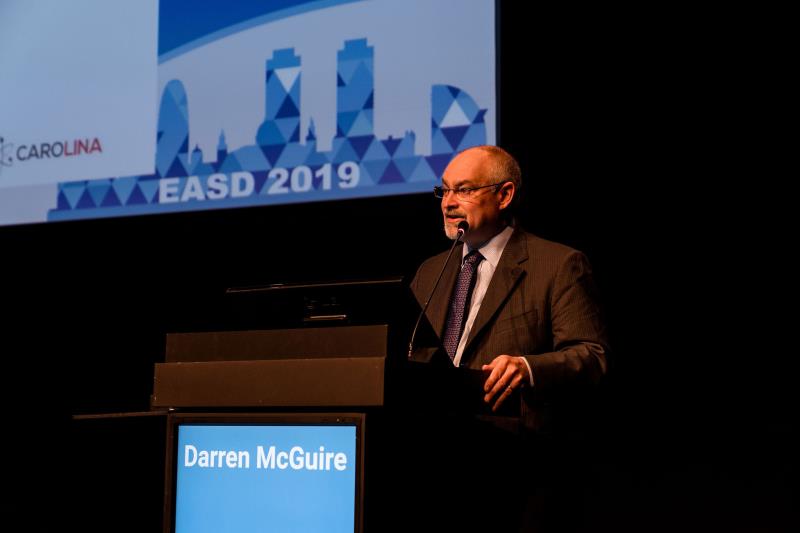 Professor Darren McGuire (Image courtesy of EASD)