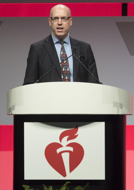 Professor Michael Hill (copyright American Heart Association - Photo by Phil McCarten 2020)