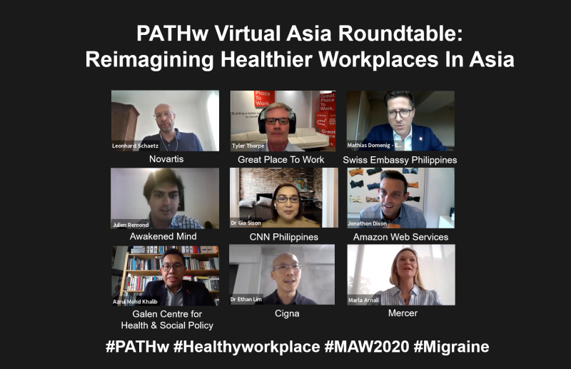 Progressive Alliance Towards Healthy Workplaces virtual gathering