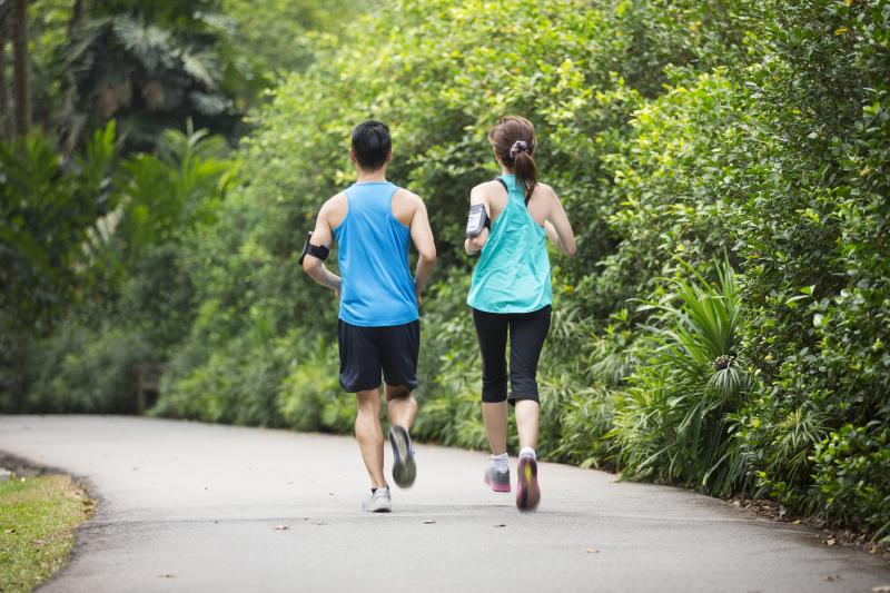 Sweating it out once a week can still keep you as fit as another who works out daily, say researchers