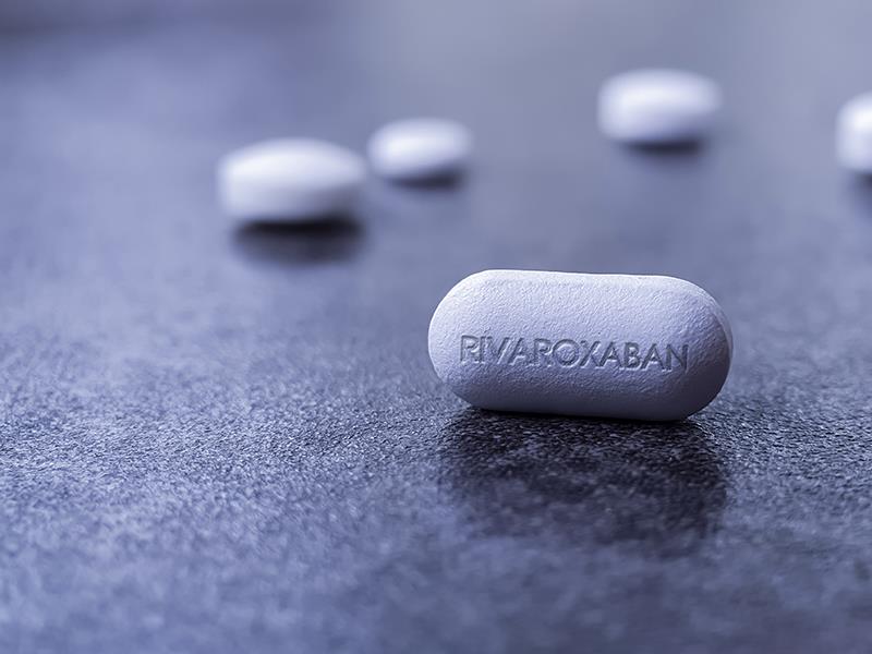 Rivaroxaban eases ischaemic events, ups bleeding in frail patients after revascularization