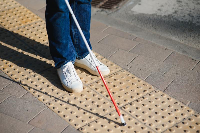 Robotic walking stick to make navigation easier for the blind, visually impaired