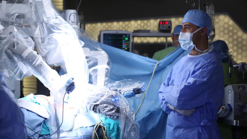 Surgery aided by advanced robotics technology