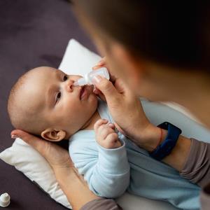Saline nose drops accelerate recovery from common cold in kids
