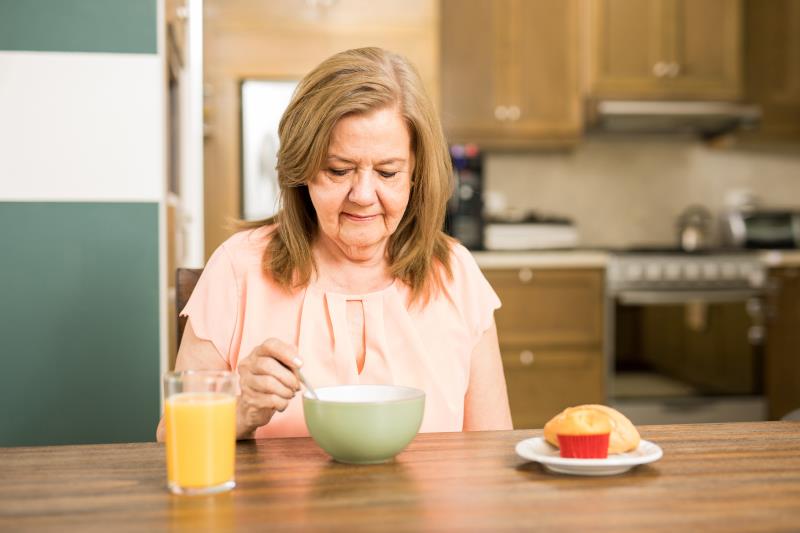 Severe energy restriction improves weight loss in postmenopausal women; potential risk to hip BMD