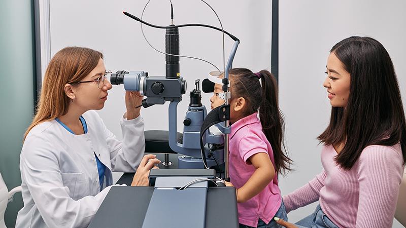 Regular check-ups are important to detect and treat eye problems in children.