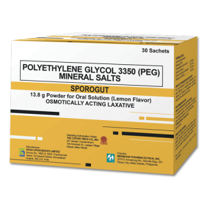 Product Highlight - Polyethylene Glycol + Mineral Salts (Sporogut)