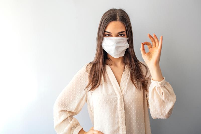 Surgical masks offer good protection against aerosols, but not cloth masks or face shields