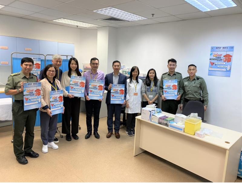 HKU’s HCV microelimination programme is expanded recently to eligible persons in custody in collaboration with the Correction