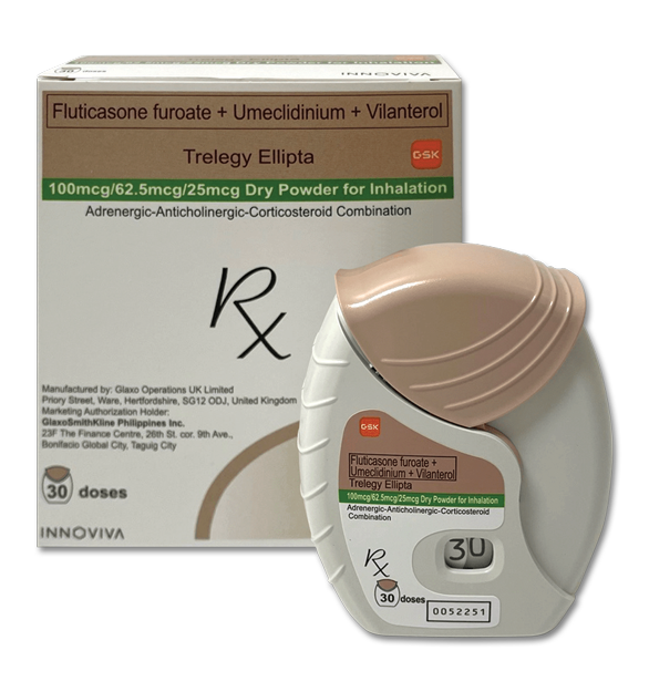 Product Highlight - Fluticasone furoate, umeclidinium Br, vilanterol trifenatate (Trelegy Ellipta)