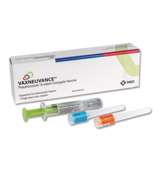 Pneumococcal 15-valent conjugate vaccine (adsorbed) suspension for injection (pre-filled syringe) 0.5 mL