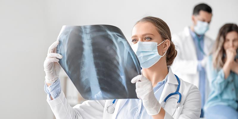 Which factors predict treatment initiation among individuals with negative TB result?