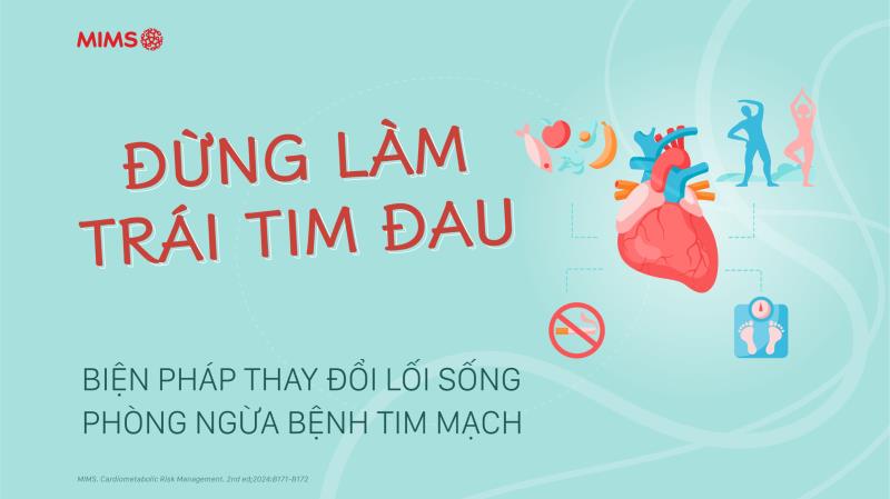 Biện pháp thay đổi lối sống phòng ngừa bệnh tim mạch